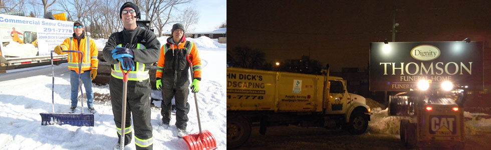 Ploughing - Hauling - Shovelling - Ice Control - Sanding - Salting  - Call John for Details at 204 291.7778