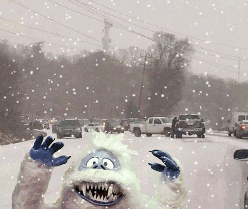 Winter Can Be Scary... Hire John's Snow Services