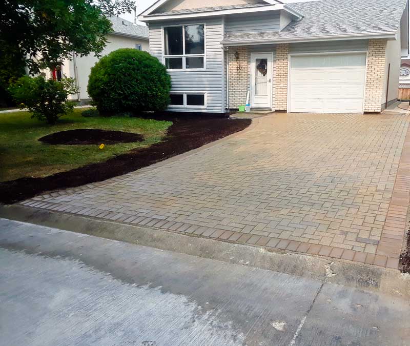 Paving Stone Driveway